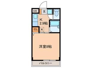 ベルウッドハイム　Ⅱの物件間取画像